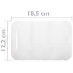 Funda protectora plegable porta mascarillas compatible con KN95 FFP2 10 unidades - CV12100 - 08