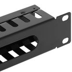 Panel guíacables para armario rack 19" 1U para gestión de cables 45mm - RM03300 - 07