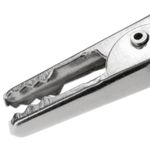 Pinza de cocodrilo de color negro con protección para conexiones eléctricas - ET04000 - 03