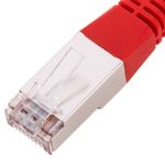 Cable de red ethernet Cat. 6 FTP de 3 m de color rojo - RU00500 - 06