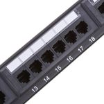 Patch panel 24 x RJ45 UTP cat.6 1Gb Ethernet - RD04000 - 09