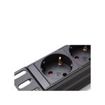 Regleta rack 19"; 6 X Schuko con magnetotérmico y protección Lapara Networking - LA-00030503 - 06
