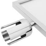 Portacarteles A3 color plata para poste separador - BB04300 - 07
