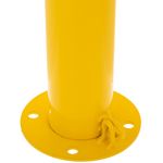 Pilona bolardo de acero con base clavada removible 76x600mm - SQ01100 - 07