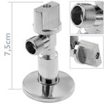 Llave de paso cisterna en escuadra 1/2"-3/8" latón - KS18100 - 02