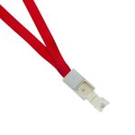 Cinta para colgar tarjeta de identificación al cuello rojo - SY04400 - 02