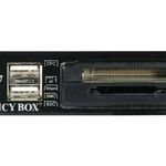 Lector tarjetas 3.5" extraible con Docking Station y 2 x USB - RDS 2000 - 03