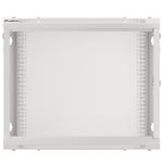 Armario Rack mural 19" 9U F450 600x450x512mm pared desmontado DIY blanco Lanberg - WK32000 - 10