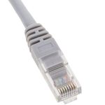 Cable de red ethernet Cat. 6a UTP de 1,5 m de color gris - RJ06600 - 02