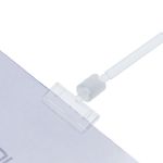 Soporte de metacrilato para un cartel o anuncio tipo pinza 50mm - SV05500 - 02