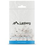 Pack de 20 unidades enchufe RJ45 de 8 clavijas cat.5E UTP de 8 pin de Lanberg PLU-5020EZ - RP16500 - 05