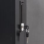 Armario rack 19'' de pie 42U 600x1000x2000mm negro MobiRack DIY desmontado - WL05300 - 05