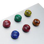 Zumbador de 22 mm para paneles de control 220 VAC naranja señal acústica - TX08700 - 08