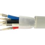 Bobina de cable coaxial de vídeo 5 x 75 Ohms 100m Gris - LS 0250 - 01