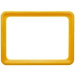 Marco para letreros y carteles A5 218x155mm amarillo para rotulación - SU01200 - 01