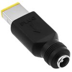 Adaptador Jack de Alimentación Universal 2.1 x 5.5 mm a tipo Rectangular - AA11500 - 03
