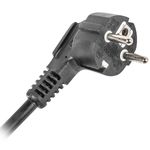 Regleta de enchufes para armario rack 19" 1U con 9 schuko aluminio e interruptor y cable de 3 metros - RE00100 - 04