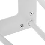 Pies para mesa y mueble Patas en acero 3 varillas 41 cm blanco 4-pack - IN05700 - 08