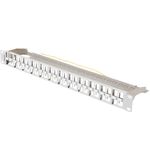 Patch panel configurable para keystone 19" blanco de 48 RJ45 con peine FTP Lanberg - RD15100 - 01