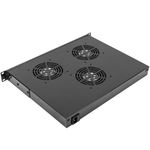 Kit de ventilación con termostato para armario rack 19" de 3 ventiladores de 120mm - RK07300 - 03