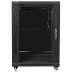 Armario Rack 19" de pie 15U F800 600x800x905mm negro Lanberg - WL52100 - 04
