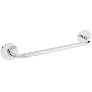 Toallero barra para pared cromado 350x60x74mm modelo Renne