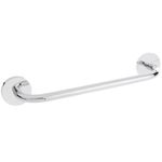 Toallero barra para pared cromado 350x60x74mm modelo Renne - KS30600 - 01