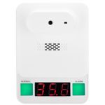 Termómetro digital infrarrojo de pared sin contacto para la medición de temperatura corporal con indicador luminoso y sonoro - GM05000 - 10