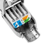 Conector FTP Cat.6A RJ45 macho crimpado sin herramientas - RH02000 - 10