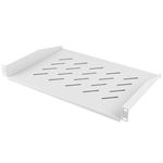 Bandeja fija blanca para armario rack 19" fijación frontal 1U profundidad de 315 mm Lanberg AK-1008-S - WK20700 - 03