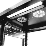 Armario rack 19" de pie 38U 600x600x1800mm negro MobiRack GO montado - WA04100 - 05