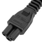 Cable eléctrico US NEMA-5-15P a IEC-60320-C5 de 3m negro - CL03700 - 06
