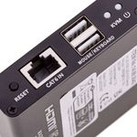 Extensor HDMI teclado y ratón Prolongador 4K UHD 1080p FullHD a través de cable de red Cat.6 Cat.6A Cat.7 hasta 70m - HB02200 - 07