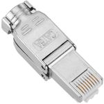Conector FTP Cat.6A RJ45 macho crimpado sin herramientas - RH02000 - 05
