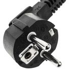 Cable de alimentación eléctrico IEC-60320 C13 acodado a schuko macho de 1.8 m - CH03100 - 06