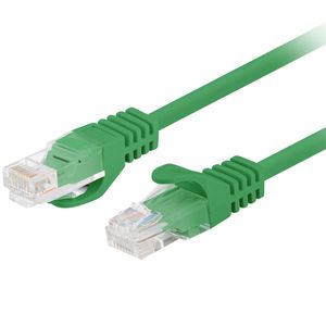 Cable de red ethernet Cat. 6 UTP de 0,25 m de color verde PCU6-10CC-0025-G