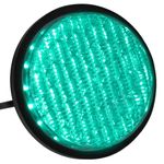 Luz LED para semáforo IP65 100mm de 12-24V verde - SM01800 - 01