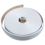Cinta para persiana de nylon reversible gris y blanco y beige y blanco de 22mm x 6m - BS20500 - 03