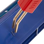 100 unidades grapas soldadura para plástico 0.6mm superficies planas para pistola caliente reparación piezas de plástico y parachoques - YD12100 - 03