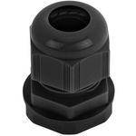 Prensaestopas de poliamida PG13,5 negro - ES11400 - 05