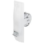 Recogedor de metal para persiana con frontal de plástico en color blanco - BS21200 - 01