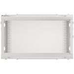 Armario Rack mural 19" 6U F450 600x450x379mm pared desmontado DIY blanco Lanberg - WK31600 - 10