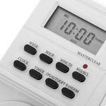 Programador eléctrico digital semanal tipo enchufe - DO08300 - 05