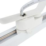 Foco LED de raíl 18W blanco frío día 120x155 mm blanco - NF09800 - 06