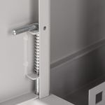 Armario rack mural 19'' 6U 600x150x370mm pared SOHORack blanco - WR02200 - 06