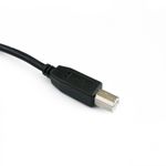 Cable USB 2.0 de doble alimentación 2AM a BM 1.2m - CU08100 - 03