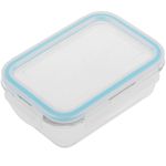 Recipiente rectangular para alimentos hermético de cristal de 330 ml - KT16100 - 01