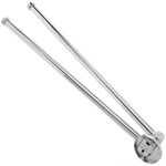 Toallero giratorio cromado doble barra modelo Renne - KS31100 - 04