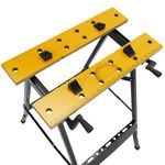 Banco de trabajo con mordaza ajustable. Mesa plegable para bricolaje. 100 Kg - KA01100 - 06