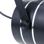 Foco LED de raíl 18W blanco frío día 120x155mm negro - NF09700 - 06